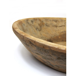 Misa z drewna egzotycznego Brąz 52cm